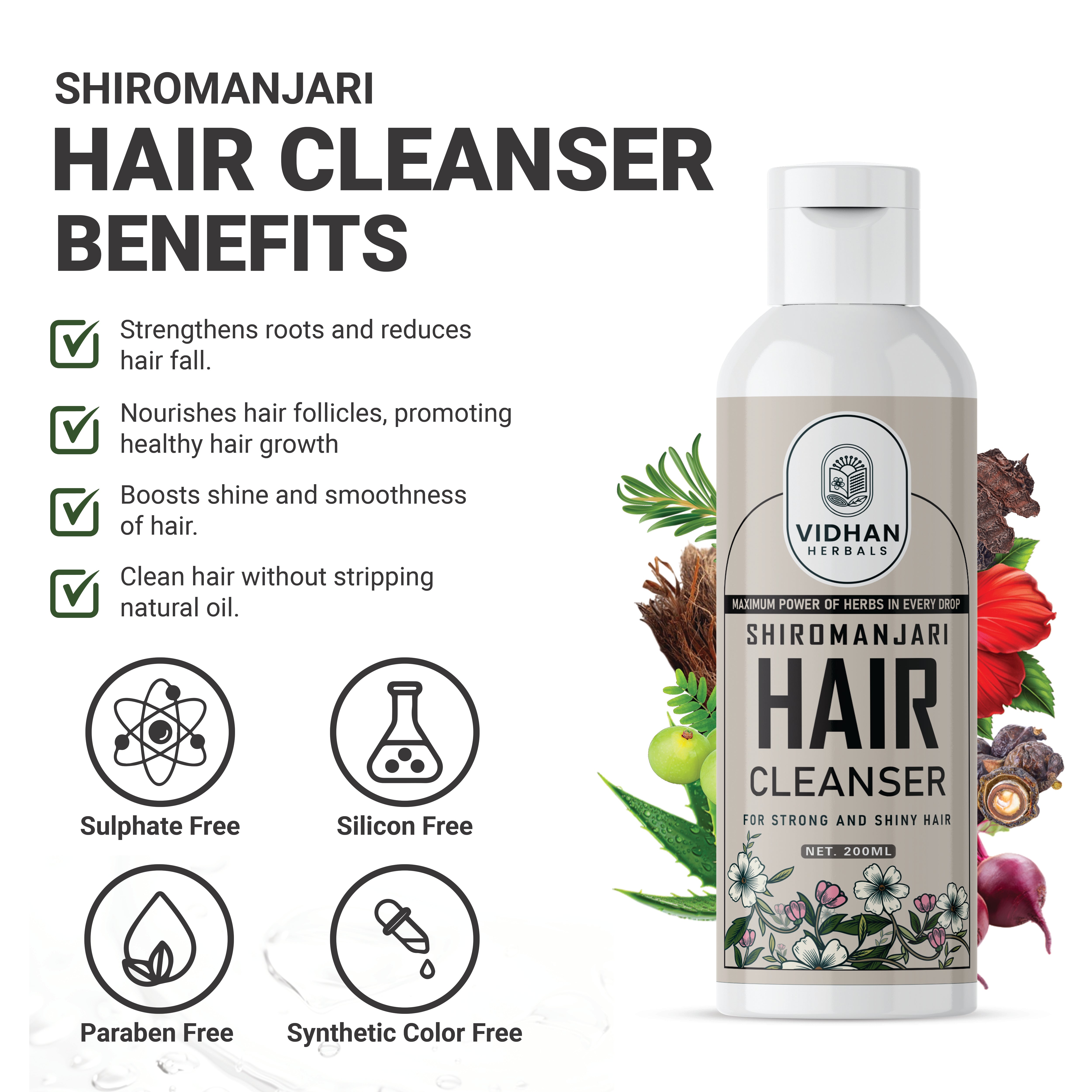 Shiromanjari Herbal Hair Cleanser