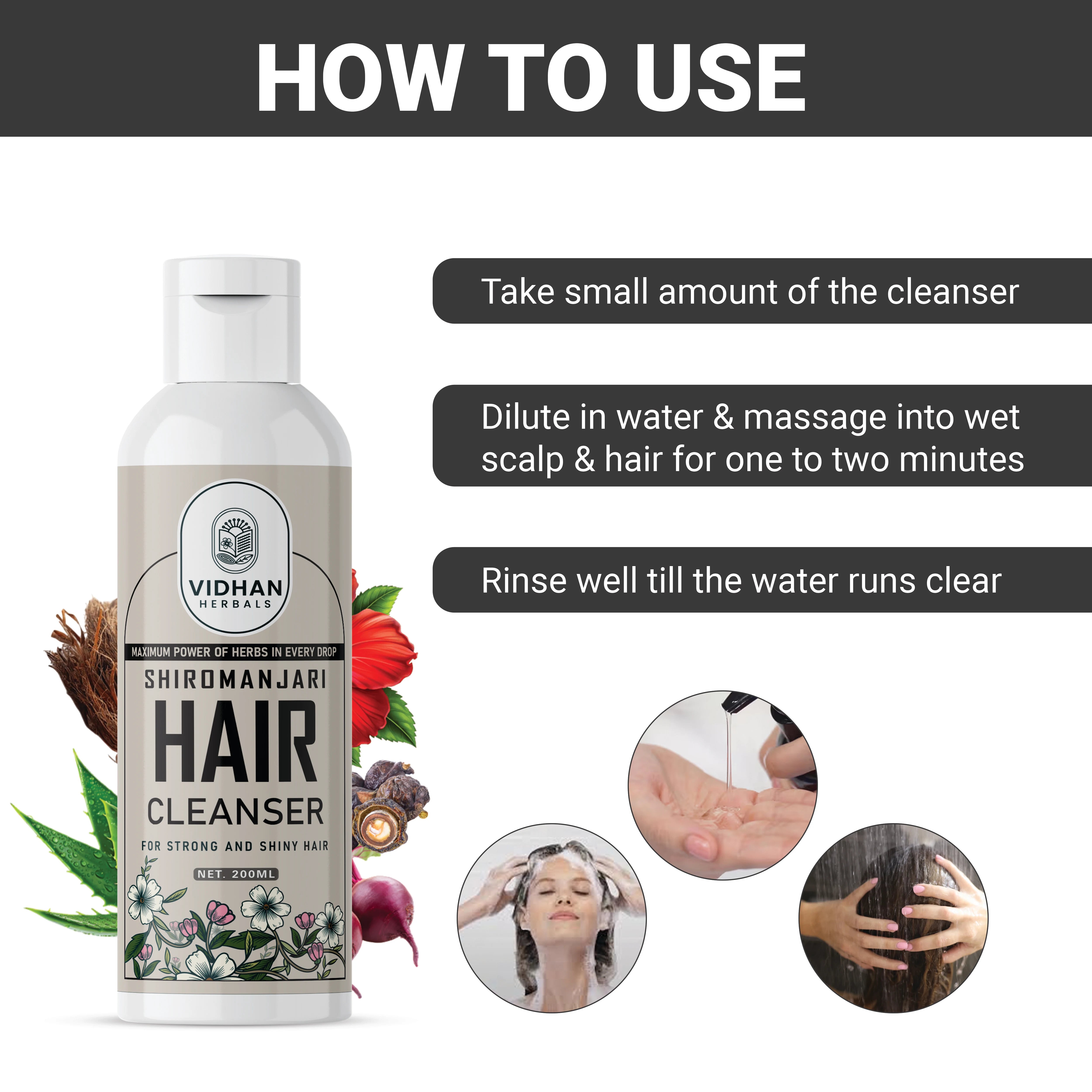 Shiromanjari Herbal Hair Cleanser